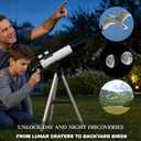 Telescope for Kids 8-12, 100x Magnification Beginner Kids Telescope