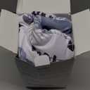 TinlyFinly Newborn Car Seat Insert, Head and Body Support, Reversible Infant Insert Compatible with Baby Carseat, Stroller, Mamaroo Swing, Rocker, Bouncer. Baby Car Seat Cushion - Blue Leaf