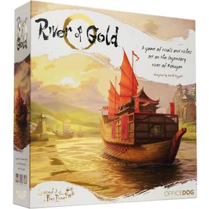 Asmodee River of Gold Board Game - Build Your Trade Empire in Legendary Rokugan, Includes Patrons Mini-Expansion, Strategy Game for Kids & Adults, Ages 14+, 2-4 Players, 60-90 Min Playtime