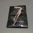 FZPZP Women's 80 Denier Nude Semi Opaque Tights High Waist Soft Solid Color Nylons Footed Pantyhose Stocking XX-Large-3X-Large (XXXL)