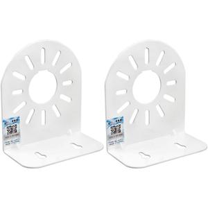 L-Shape Dome Camera Bracket,Universal Wall Ceiling Mount Bracket for Security CCTV Hikvision Dome Camera, CCTV Security Camera Mount Bracket/(2 Pack)