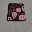 Compatible with iPad (A16) 11th Generation 11 Inch 2025,10th Generation Case 2022,iPad 10.9 Inch Case Pencil Holder Soft Back Auto Sleep/Wake Cover Women Girls Cute Preppy Face-Black Pink