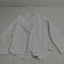 Men's Stretch Formal Dress Shirt - Soft Long Sleeve Button Down Shirts for Wedding Holiday Parties M