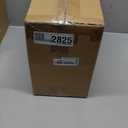 4 Tier Plastic Storage Bins with Lid 23QT, Stackable Storage Containers with Wheels, Folding Storage Boxes, Collapsible Storage Bins, Closet Organizers and Storage for Living Room,Office,Dorm (White)