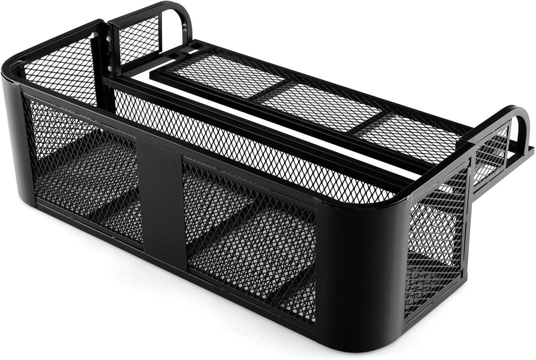 Goplus ATV Rear Rack, Heavy Duty Steel Universal UTV Racks and Baskets