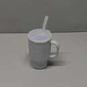 Handy Mini Tumbler, 9oz Sippy Cups for Toddlers 1-3, Stainless Interior, LeakProof Toddler Cups, Birthday Gifts for 1 Year Old Girls, Baby Girl Daycare Essentials with Name Stickers, 1 Pack (Lilac)