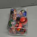 Soulchen 12 Pcs 2.36 Inch Christmas Hand Painted Nutcracker Ball Ornament for Christmas Tree Shatterproof Nutcrackers Hanging Ornament Cheer Xmas Balls Decorations Gifts for Xmas Tree Party