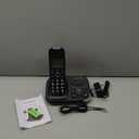 Sangyn Cordless Phone with Digital Answering Machine, Duplex Handset Speakerphone, Audio Assist, Speed Dialing,Big Buttons & Large Display for Home House Office,Black