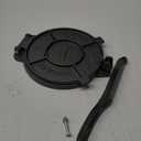 Alpha Living Tortilla Press  8 Inch Cast Iron Quesadilla Maker  Heavy Duty Empanada Maker Press  Cast Iron Tortilla Maker for Kitchen, Home Use