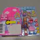 Barbie Chelsea Doll & Closet Toy Playset with 15 Pieces Clothes & Accessories Included, Foldable Set for On-The-Go Play & Storage