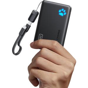 INIU Portable Charger, Ultra Slim 10000mAh 45W PD Power Bank, USB C in&Out Fast Charging Battery Pack, Travel Essential Phone Powerbank Compatible with iPhone 16 15 14 Samsung S22 S21 Google iPad etc