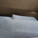 8x10 Area Rugs for Living Room Rug Washable: Abstract Large Rug for Dining Room Bedroom Carpet Non Slip 8 by 10 Indoor Modern Nursery Home Office Blue Grey