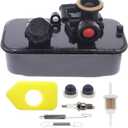 Cnfaner Carburetor & Fuel Tank 494406 499809 498809A for 96900 98900 & 9B900 thru 9H999 with 790849 699056 Governor Spring Air Filter - Universal Fit Lawn Mower Fuel Tank Replacement Part