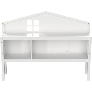 Headboards for Full-Size Montessori Floor Bed White, Freely Collocation