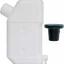 Water Coolant Expansion Tank 6576660 with Cap 6702797 for Bobcat Skid Steer Loader Excavator fit 533 542 543 553 632 642 643 645 653 732 742 743 751 753 763 773 7753 843 1600 2000 S130
