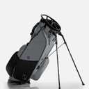 Pins & Aces Player Preferred Golf Bag - Premium Design, Lightweight Golf Bag with Stand - Velvet-Lined 14-Way Club Divider System (Flat Ash)