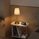 MEIXISUE Cordless Rechargeable LED Table Lamp with Dimmer,Nightstand Lamp with USB Port,Antique Brass Portables Outdoor Lamp, Battery Operated Lamp for Patio Bedroom Bedside Balcony Camping Bar RV