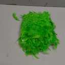 80g Green Feather Boas 2 Yards Turkey Chandelle Feathers Boa for DIY Craft Wedding Party Dancing Halloween Christmas Home Costume Decoration