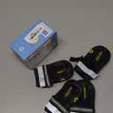 QUMY Dog Shoes for Large Dogs, Medium Dog Boots & Paw Protectors for Winter Snowy Day, Summer Hot Pavement, Water-Resistant in Rainy Weather, Outdoor Walking, Indoor Hardfloors Skid-Resistant Sole, Size 3