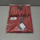 Mina Self Women's Sleeveless Vest Tops Open Front Lightweight Blazer Jacket (XXL)