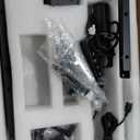 TIQLAB Standing Desk with Two Drawers, Stand Up Standing Desk Adjustable Height, Electric Sit Stand Table with Storage Shelf and Splice Board, 48 * 24 inch, Black