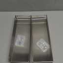 Lallisa 2 Pieces Stainless Steel Shelf Bathroom Shower Floating Shelves Wall Mounted Shower Caddy Basket Shelf Storage Organizer Shelves for Bathroom, Kitchen, Living Room (Silver,11.81 Inch/ 30 cm)