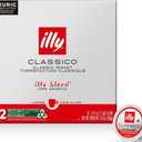illy Coffee K Cup, Pods for Keurig Machines, Classico Medium Roast, 100% Arabica, Premium Italian Coffee, 32 Count, 1 Pack, EXP DEC032027
