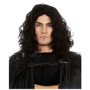 ALLAURA Game of Throne Costume Jon Snow Wig  Long Wavy Hair Cosplay Wigs for Mens  John Snow Costume Wig Bruno Wig