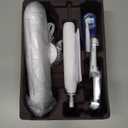 Oral-B iO Series 8 Electric Toothbrush with 2 Replacement Brush Heads and Travel Case, Rechargeable Toothbrush, Whitealabaster