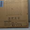 67.3-81.1" Extra Wide Baby Gate for Stairs No Drilling, 30" Tall Auto Close Press Mounted Baby Gate for Doorways, Adjustable Width Walk Through Long Gates for Kids or Pets, Black