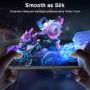 Esanik 1 Pack for iPhone Air Matte Glass Screen Protector + 1 Camera Lens Protector - Anti-Glare, Anti-Fingerprint, Anti-Reflection, 9H Hardness, Smooth Touch, Easy Installation Frame Included