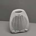 BLACK+DECKER Personal Desktop Heater, Space Heater for Office Desk, Home Office & Personal Use Desk, 2 Heat & Fan Only Settings, Adjustable Thermostat, BHD101W, White (8.4 x 5.2 x 10 Inches)