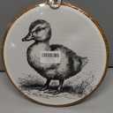 Hxlac Vintage Duck, 10x10 Inch