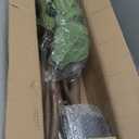 Artificial Fiddle Leaf Fig Tree 6ft, Large Faux Plant Fake Ficus lyrata Silk Trees with Pot for Indoor Outdoor House Living Room Office Home Decor