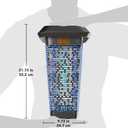 BLACK+DECKER Bug Zapper & Fly Trap-Mosquito Repellent- Gnat Killer Indoor & Outdoor Electric UV Bug Catcher for Insects- 2 Acre Coverage for Home, Deck, Garden, Patio Commercial Strength