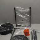 KMOTASUO 2 Tier Plant Stand Indoor for Large Tall Heavy Duty Planter, Multiple Sturdy Metal Flower Corner Rack for Narrow House Floor, Iron Vertical Level Round Orchi Holder Organizer, Black