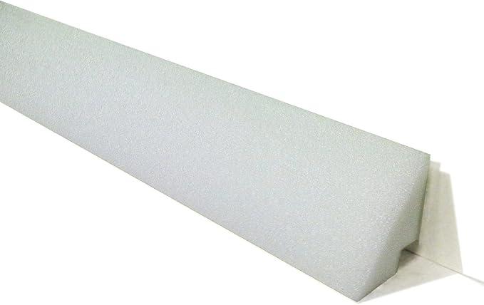 Horizon 48 inch Peel and Stick Pool Cove for 18' Round Above Ground Pools, Pool Liner Protection, Easy to Install, White (Pack of 15), Made in The USA