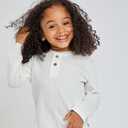 HonestBaby 1 Pack Henley T-Shirt 100% Organic Cotton for Toddlers, Infant Baby Boys, Prep Academy 18M