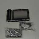 DR.PREPARE Projection Alarm Clock, Adjustable Projection Focus, Wireless Indoor Outdoor Temperature Humidity Monitor, 180 Projector, Snooze, Weather Forecast, Dual Alarms for Bedroom, Heavy Sleeper