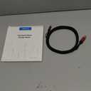 JSAUX USB B 3.0 to USB C Printer Cable 6.6ft, USB 3.0 Type B Cable Nylon Briaded Compatible with Docking Station, External Hard Drivers, Scanner and More