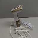 Conair Handheld Garment Steamer for Clothes, Turbo ExtremeSteam 1875W Fabric Steamer, Portable Handheld Design, Strong Penetrating Steam, White/Champagne