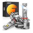 Fahren 9012/HIR2 Light Bulbs, New-Gen High-Performance 950000LM 1200% Brighter, 6500K 1:1 Size with cooling Fan, HIR2 Fog Light 70000Hrs+ Lifespan, Pack of 2