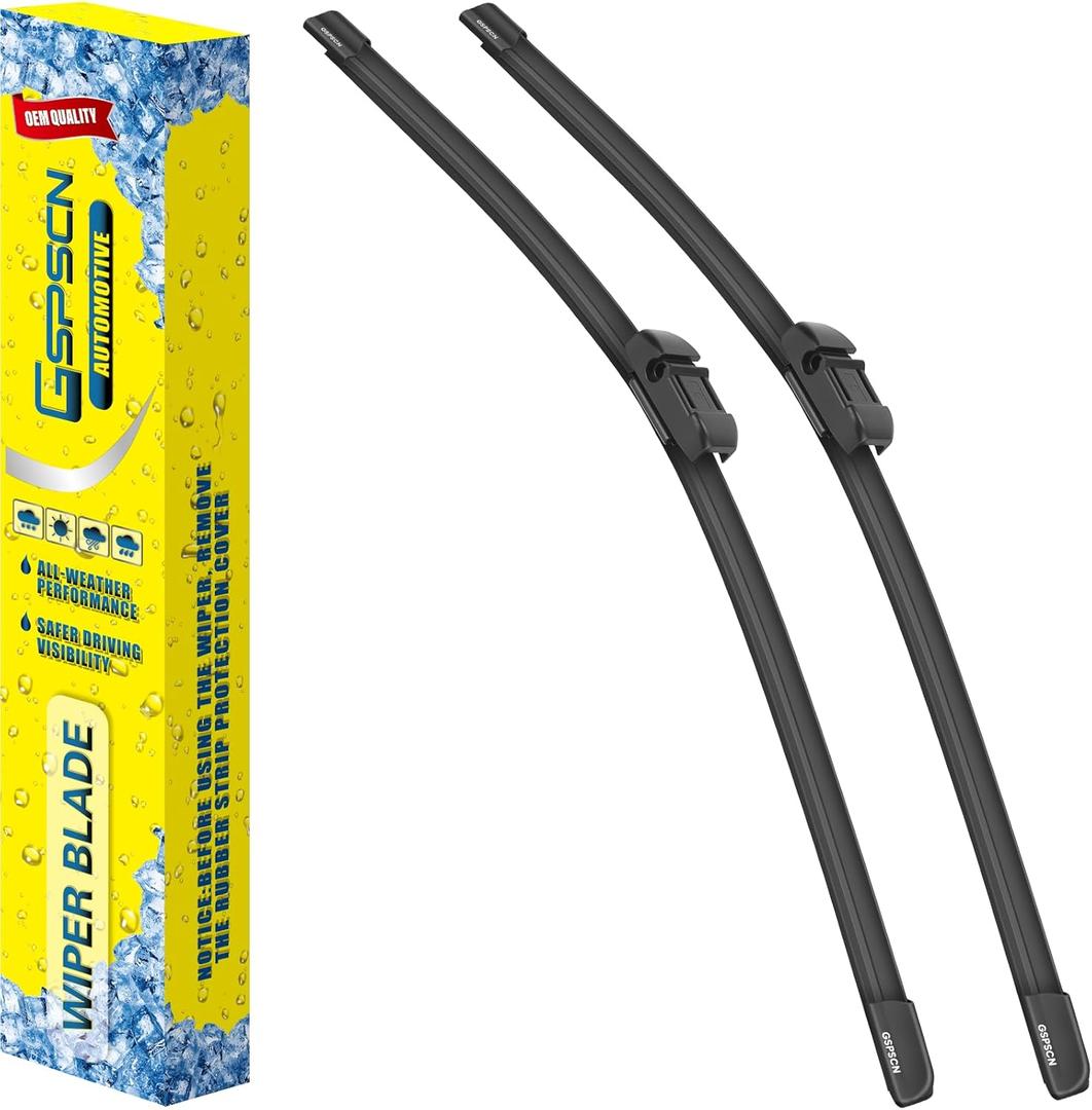 GSPSCN 2 Wipers For Benz C219 CLS500 CLS55 CLS550 CLS63 W211 W212 E320 E350 E500 E550 E55 E63 SL500 SL55 SL550 SL600 SL63 SL65 Original Equipment Windshield Wiper Blade 26"+26" (Set of 2)