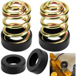 4 Set 422127-4 Mower Cap Seat Spring & 2 Set 283516 Compression Seat Springs Compatible with John D-eere Cub Cadet ZT1 Grass-Hopper Mower