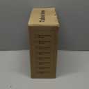 Table Lamp for Bedroom Set of 2, Bedside Lamps with 3 Color Temperatures Night Light, Lamp for Night Stands with AC Outlet and Square Shade, Pull Chain Small Desk Lamp for Living Room Home Decor (18 inch, Flaxen Shade-Wood Base)