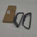 for Grand Cherokee Front Fog Lights Trim Bezel Cover Compatible with Jeep Grand Cherokee 2018-2020 Carbon Fiber Exterior Accessories (Carbon Fiber)