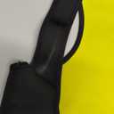 Sweat Waist Trainer Girdle Workout Sauna Tank Top Vest for Women Weight Loss Exercise, Double Tummy Slimmer (Black, M)