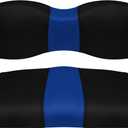 Golf Cart Front Seat Covers for Yamaha G29/drive Drive 2 2007+, Durable Polyester Fabric Yamaha G29 Seat Covers, Breathable Washable (Blue)