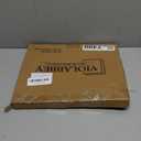 VIOLABBEY 8x10 Matte Gold Picture Frame, Display 5x7 Photo with Mat or 8x10 without Mat, Ornate Vintage 8 x 10 Matte Gold Frame for Wall Decor or Tabletop Display