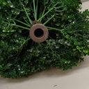 Artificial Boxwood Topiary Tree, 25 Inch Outdoor Faux Boxwood Bush Plants,Indoor Ball Trees with Ground Spike, Fake Potted for Home Front Porch Decor Outside Garden (18"D x 18"W x 25"H)